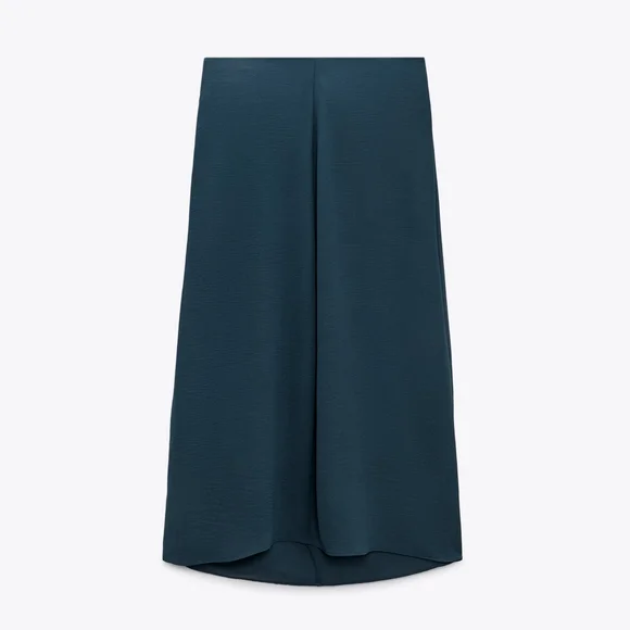 ZARA FLUID FLYAWAY SKIRT - Picture 5 of 6